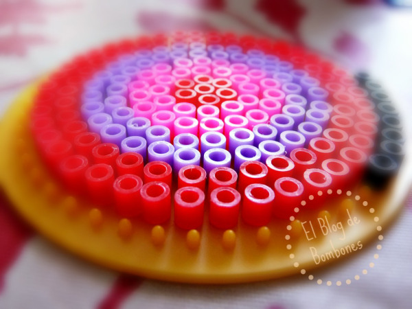 Colocación de las cuentas