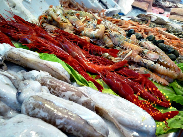 Pescado y marisco fresco