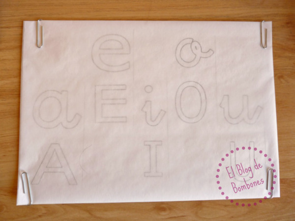 Cubierta papel vegetal