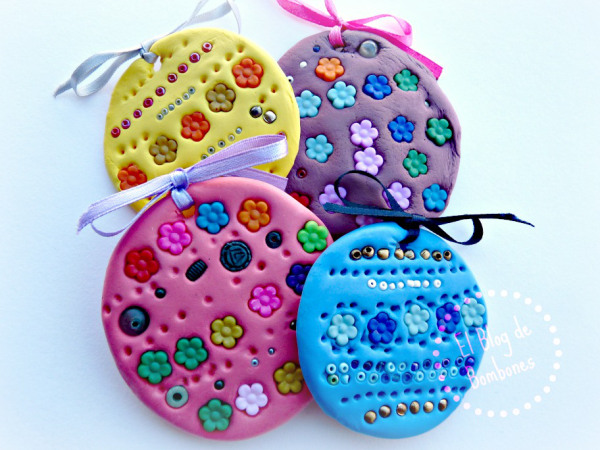 Adornos con abalorios