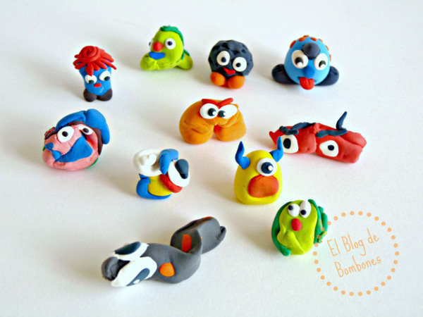 Mounstruos de plastilina