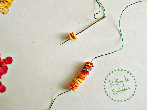 Como hacer un collar hawaiano 