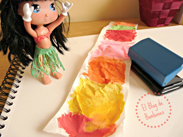 Papel para hacer las flores