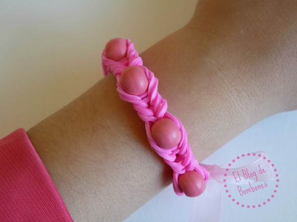 Loom bands con cuentas