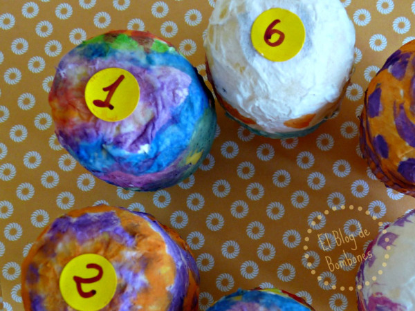 Juego con huevos de pascua