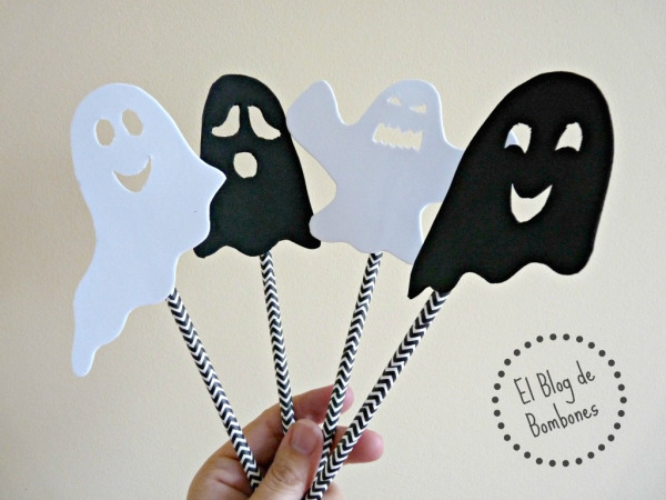 Marionetas de sombras para Halloween