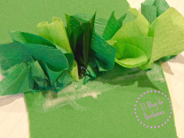 Paso a paso corona de Navidad