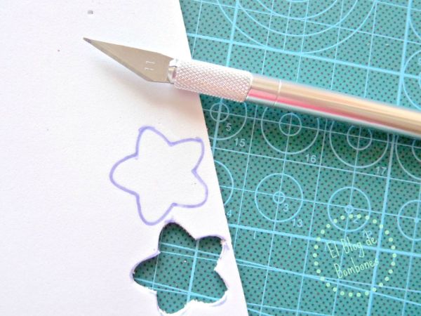 Goma eva con purpurina