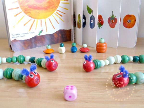 El juego de la oruga glotona