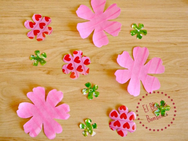 Flores de washi tape